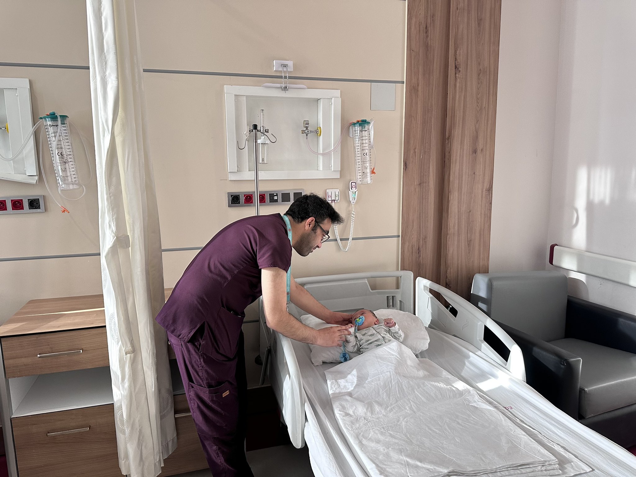 2 Aylık Mervan Başarılı Ameliyatla Sağlığına Kavuştu