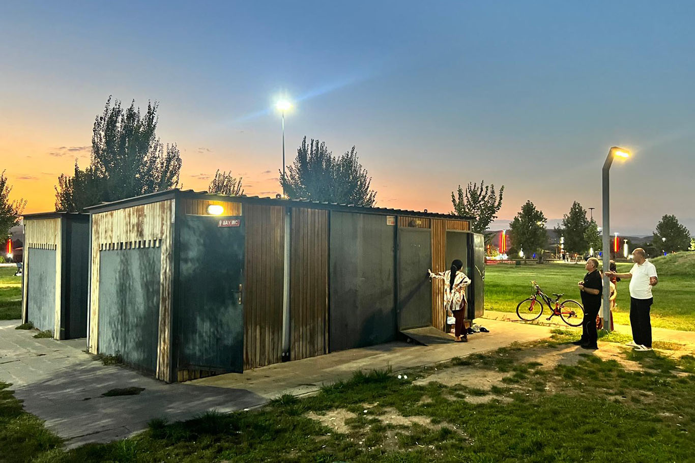 182 DÖNÜMLÜK PARKTA MESCİT ÇİLESİ