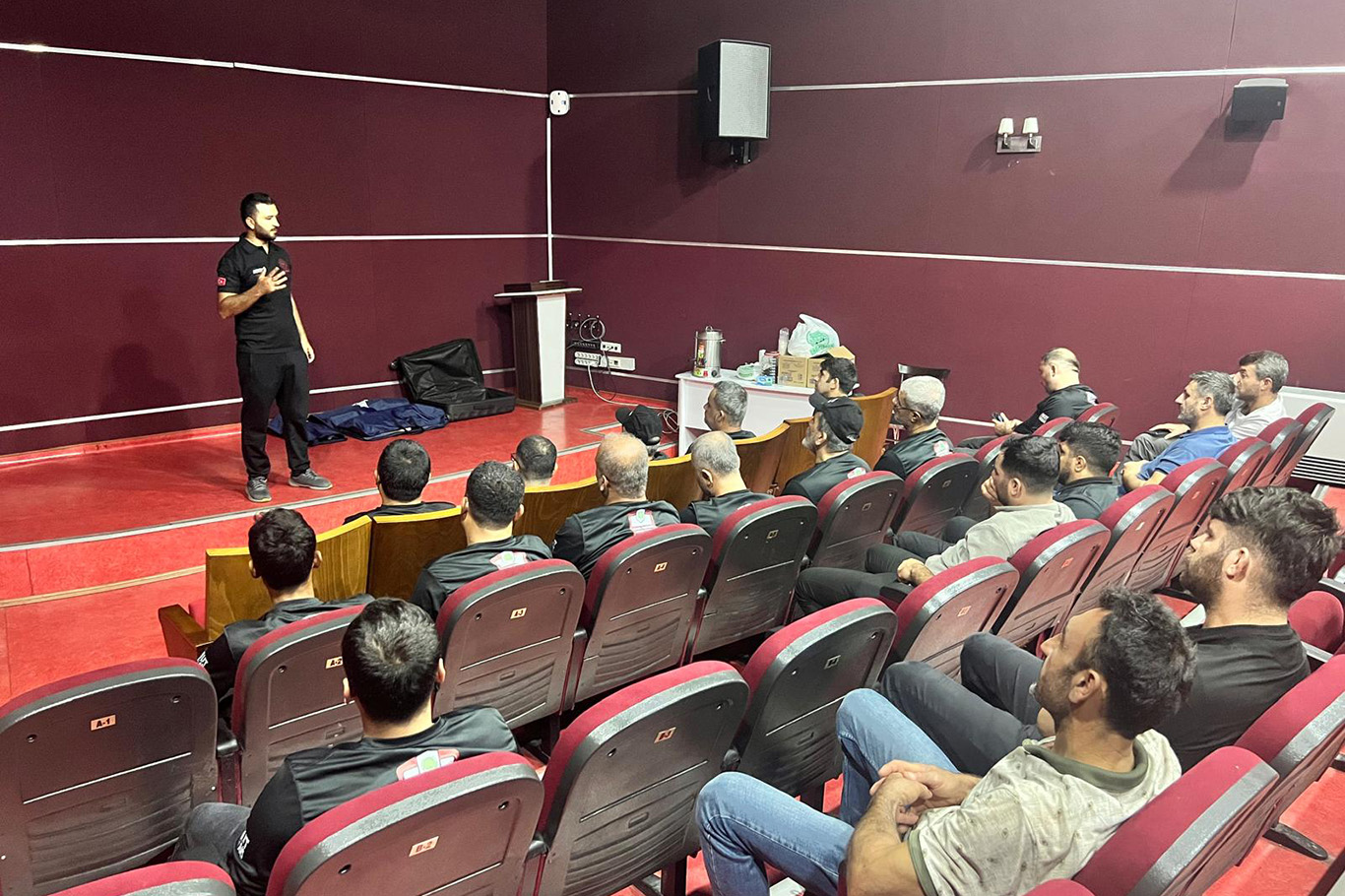 Afetlere hazırlık için ilk yardım eğitimi