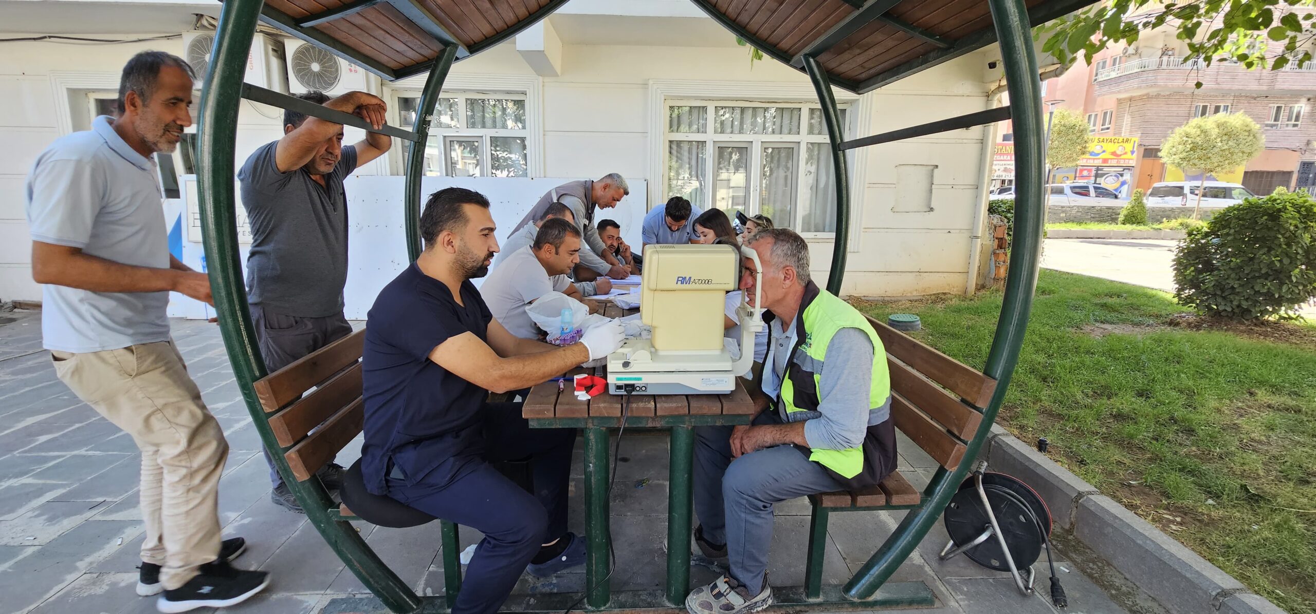 Belediye personeline sağlık taraması