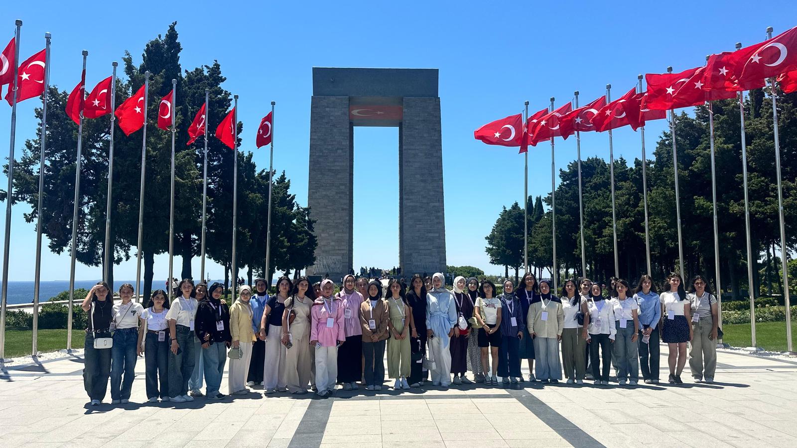Çanakkale ruhunu yerinde yaşadılar