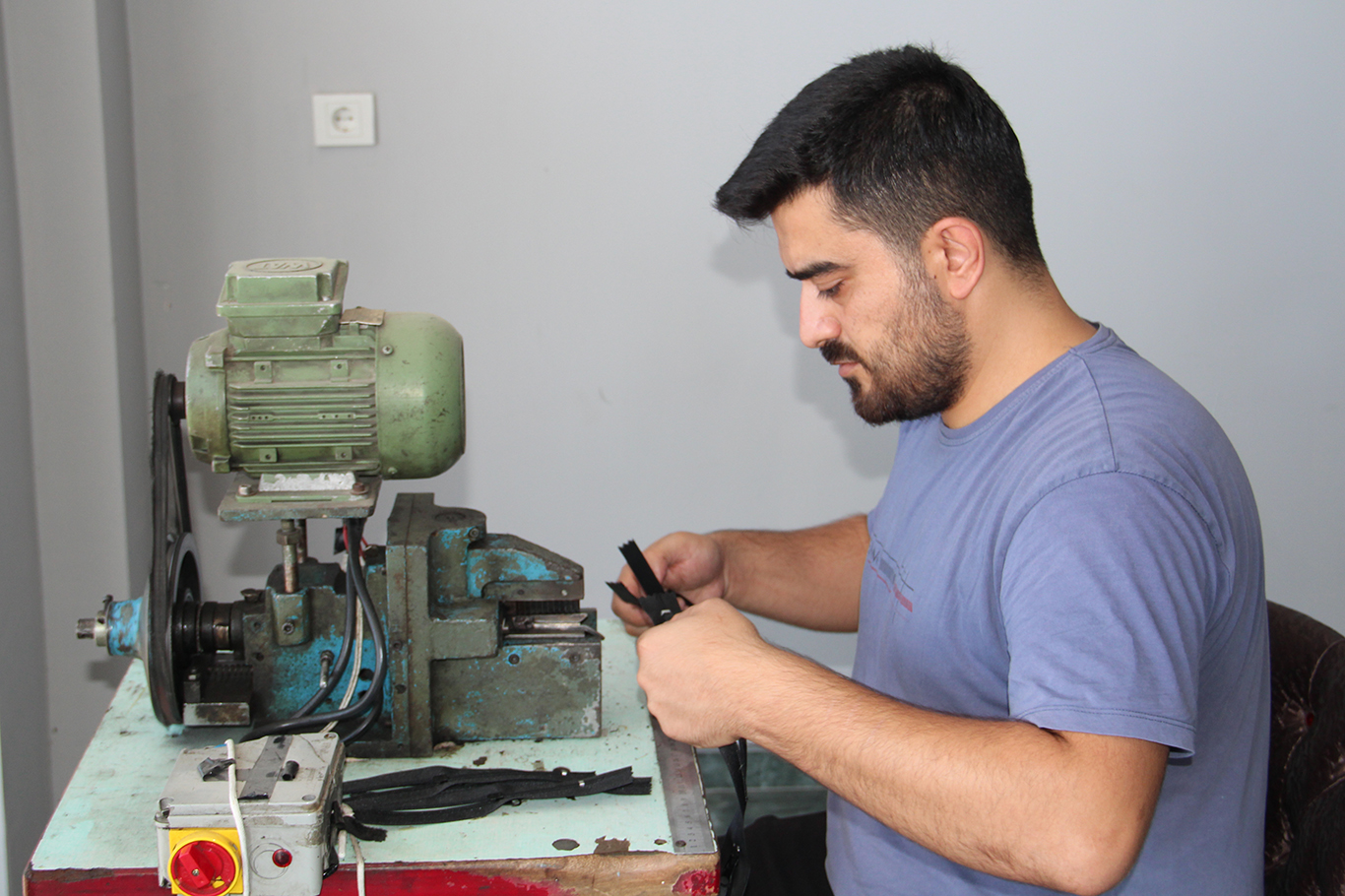 Günde 40 bin fermuar üretiliyor