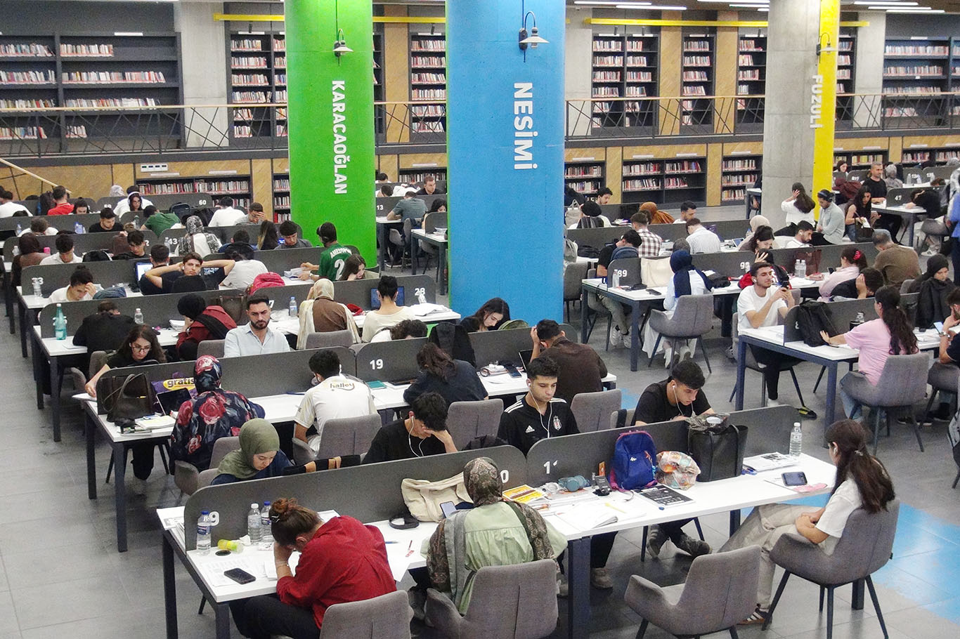 Kütüphaneler milyonları buluşturdu