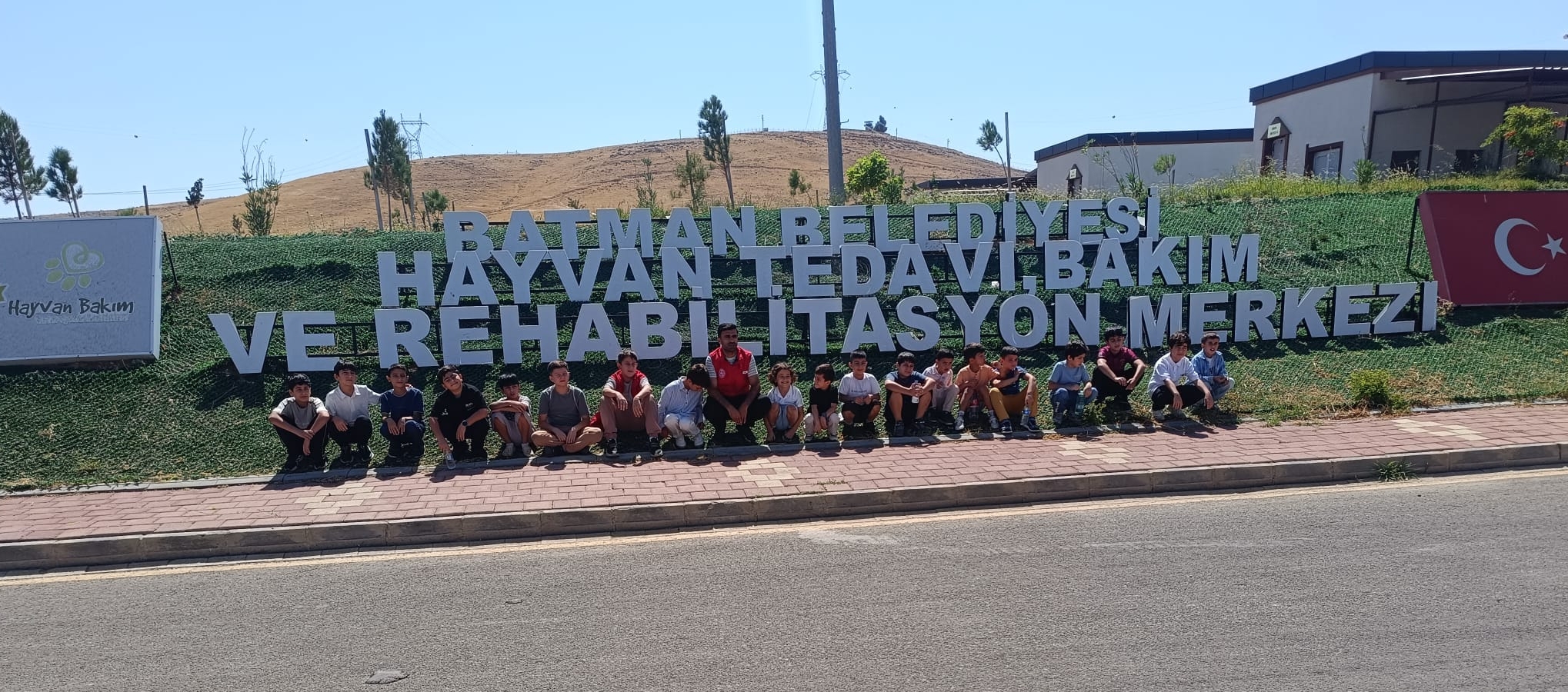 Miniklerden hayvanlara sevgi ziyareti