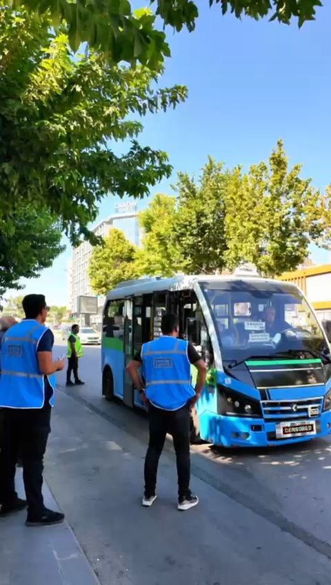 Şehir içi dolmuşlara sıkı denetim