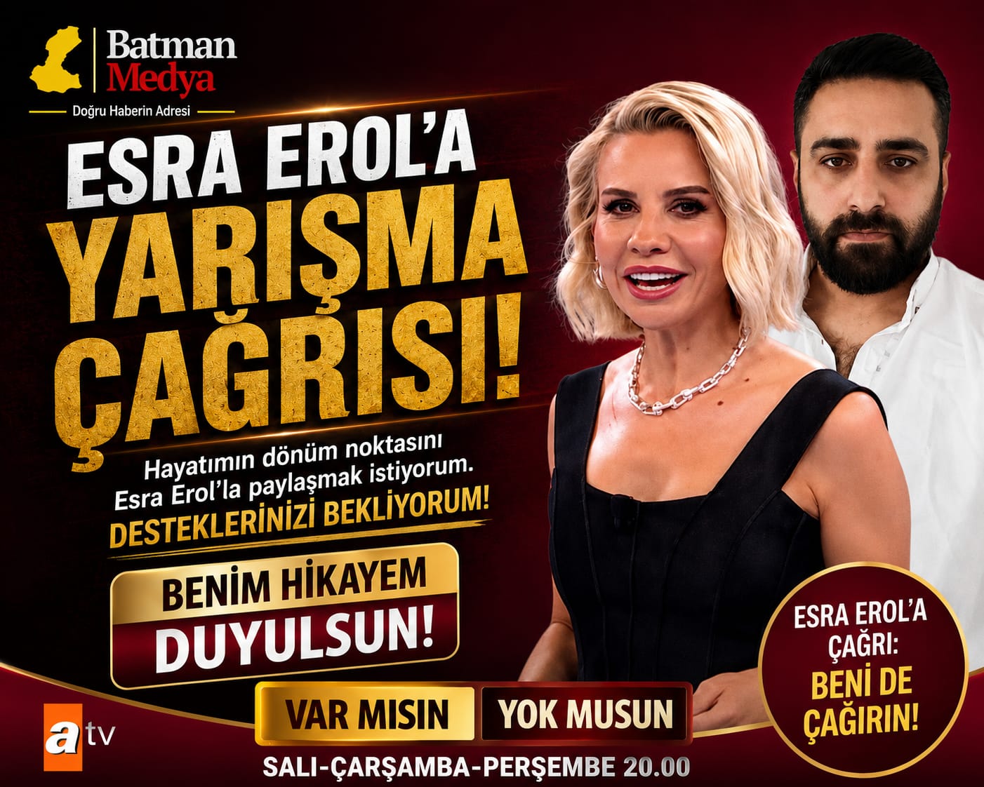 Esra Erol’a yarışma çağrısı