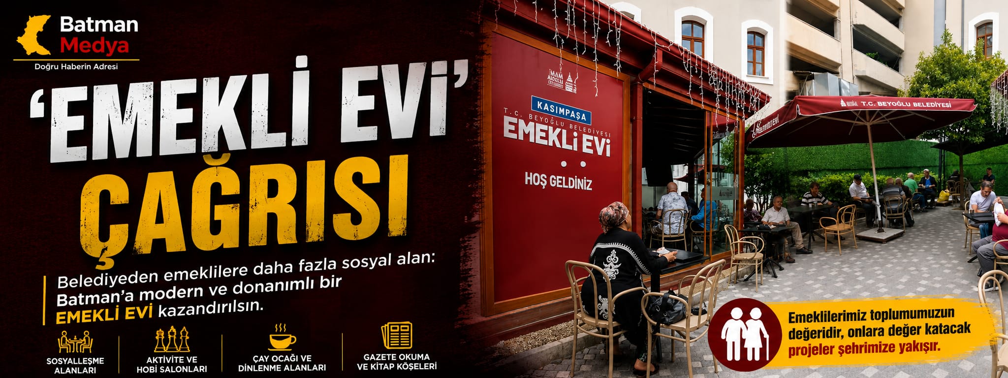 ‘EMEKLİ EVİ’ ÇAĞRISI