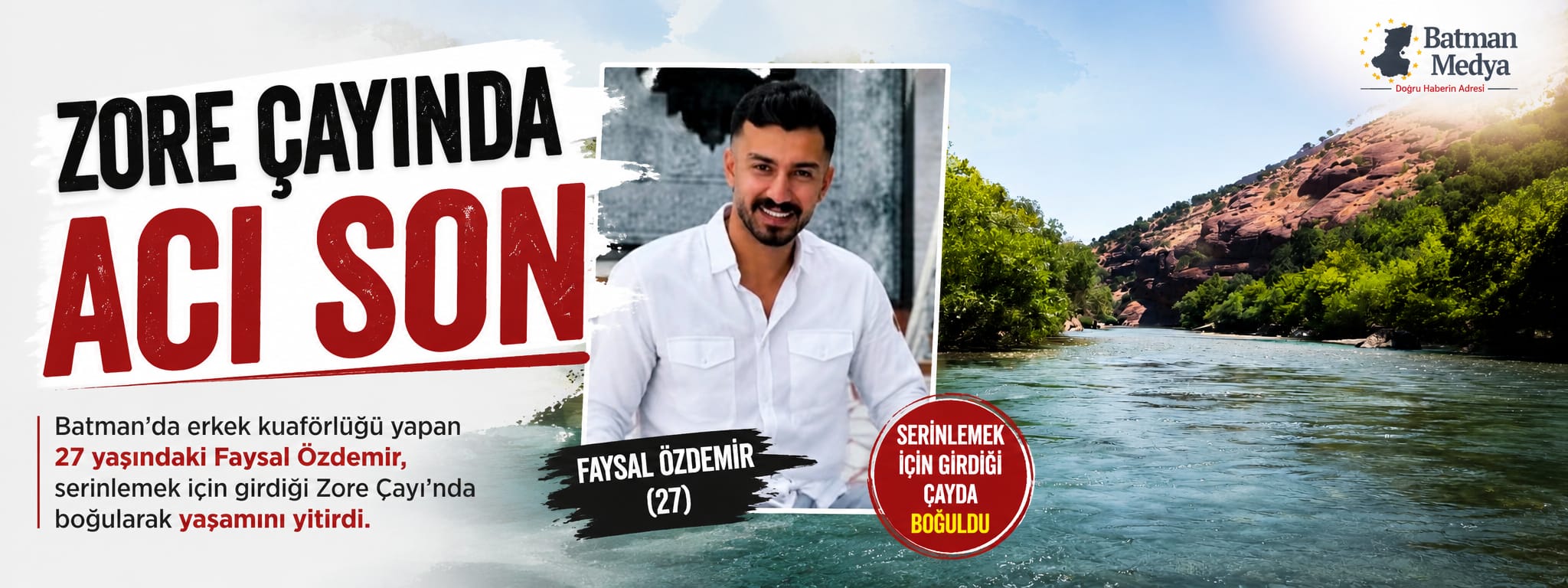 Zore çayında acı son