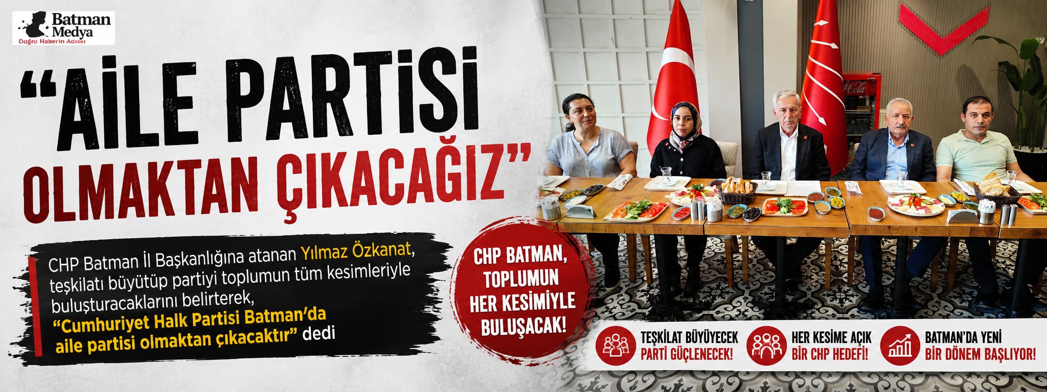 “Aile partisi olmaktan çıkacağız”