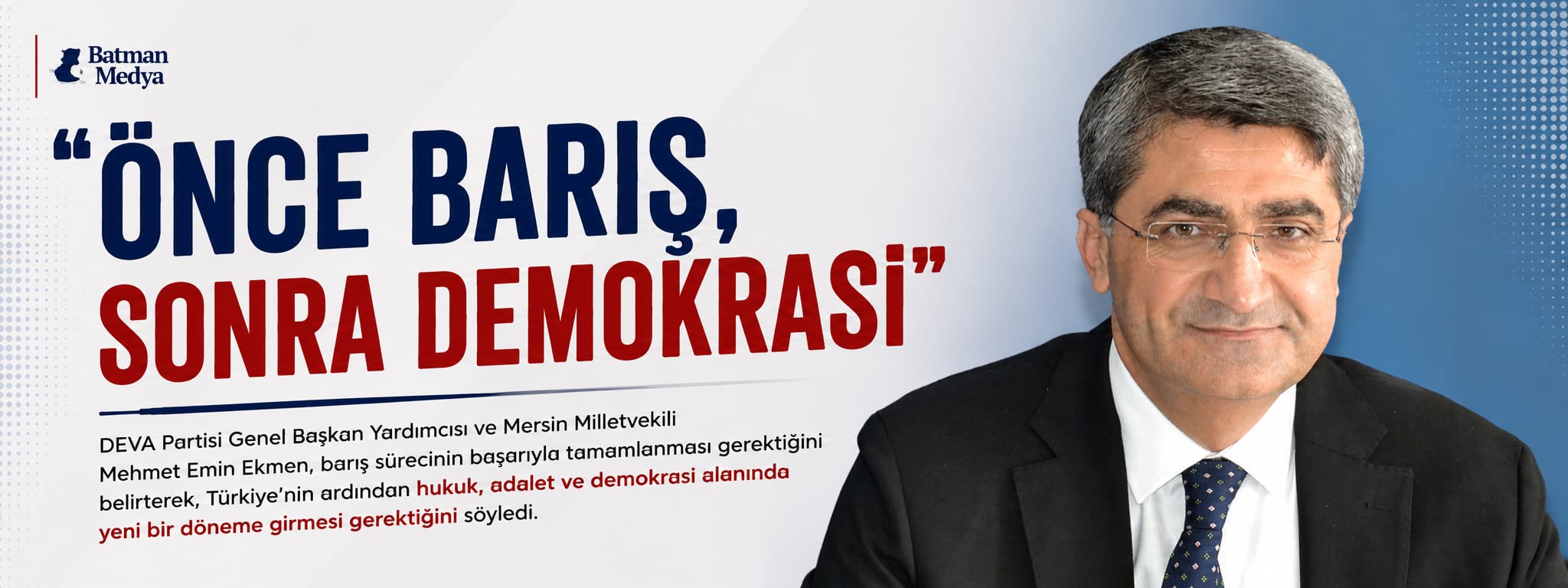 “Önce barış, sonra demokrasi”