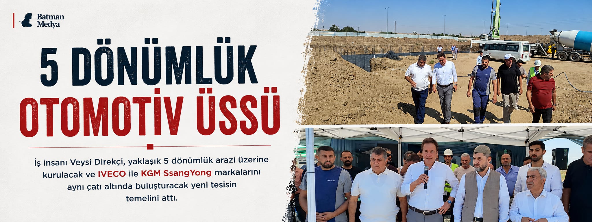 5 Dönümlük otomotiv üssü