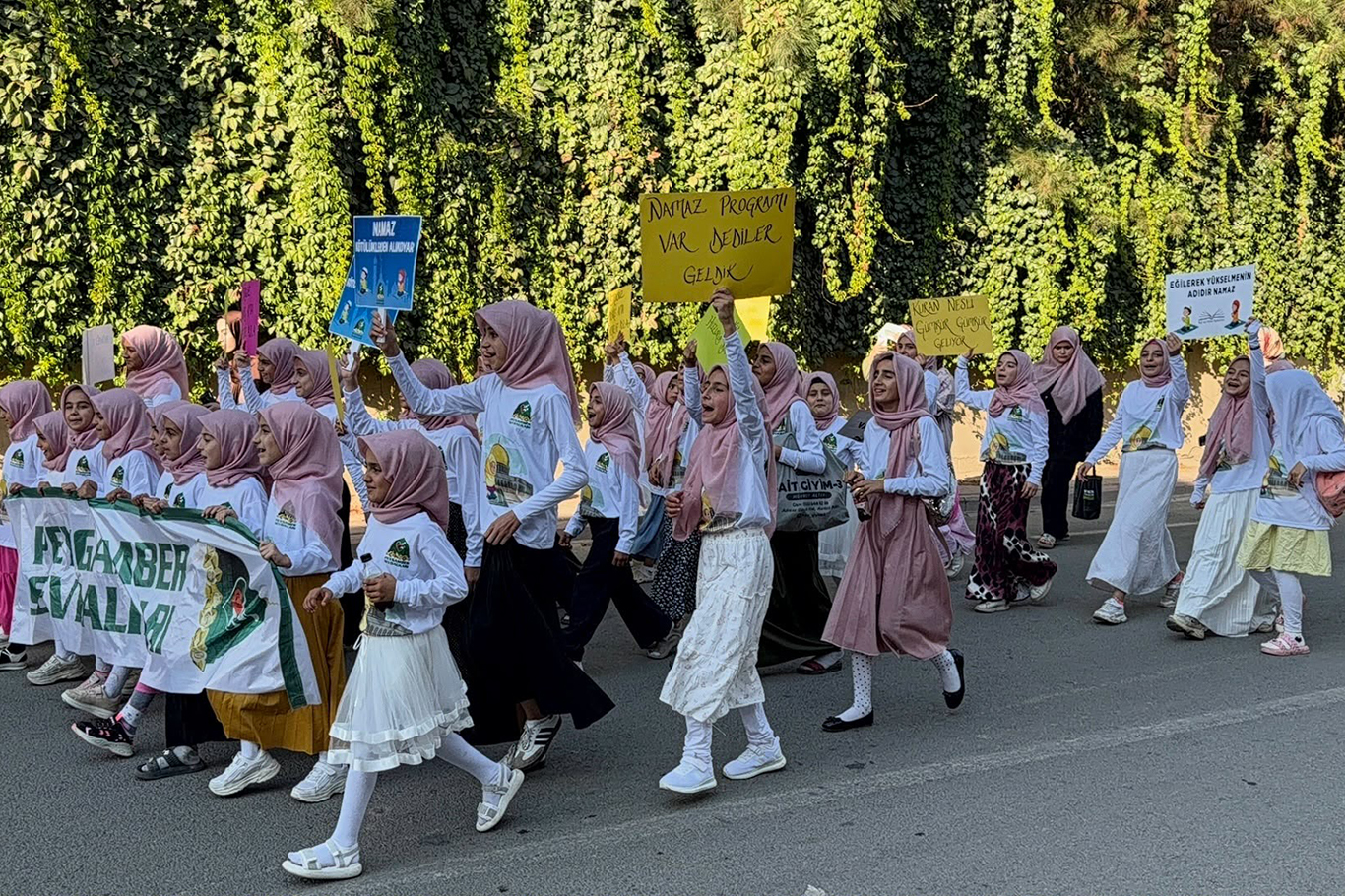 Çocuklara yönelik namaz etkinliği düzenlendi