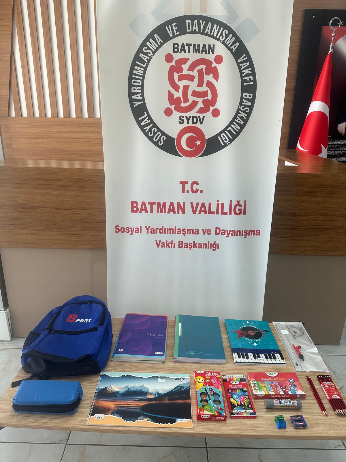 5 Bin öğrenciye kırtasiye desteği