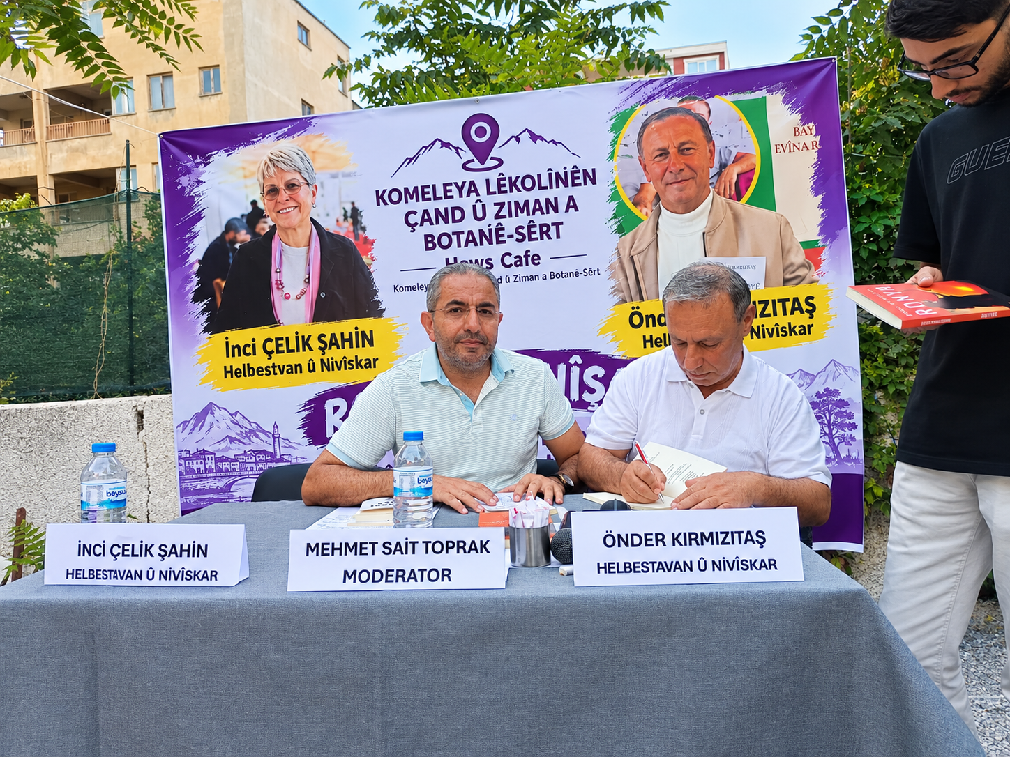 EDEBİYATSEVERLER BOTAN’DA BULUŞTU