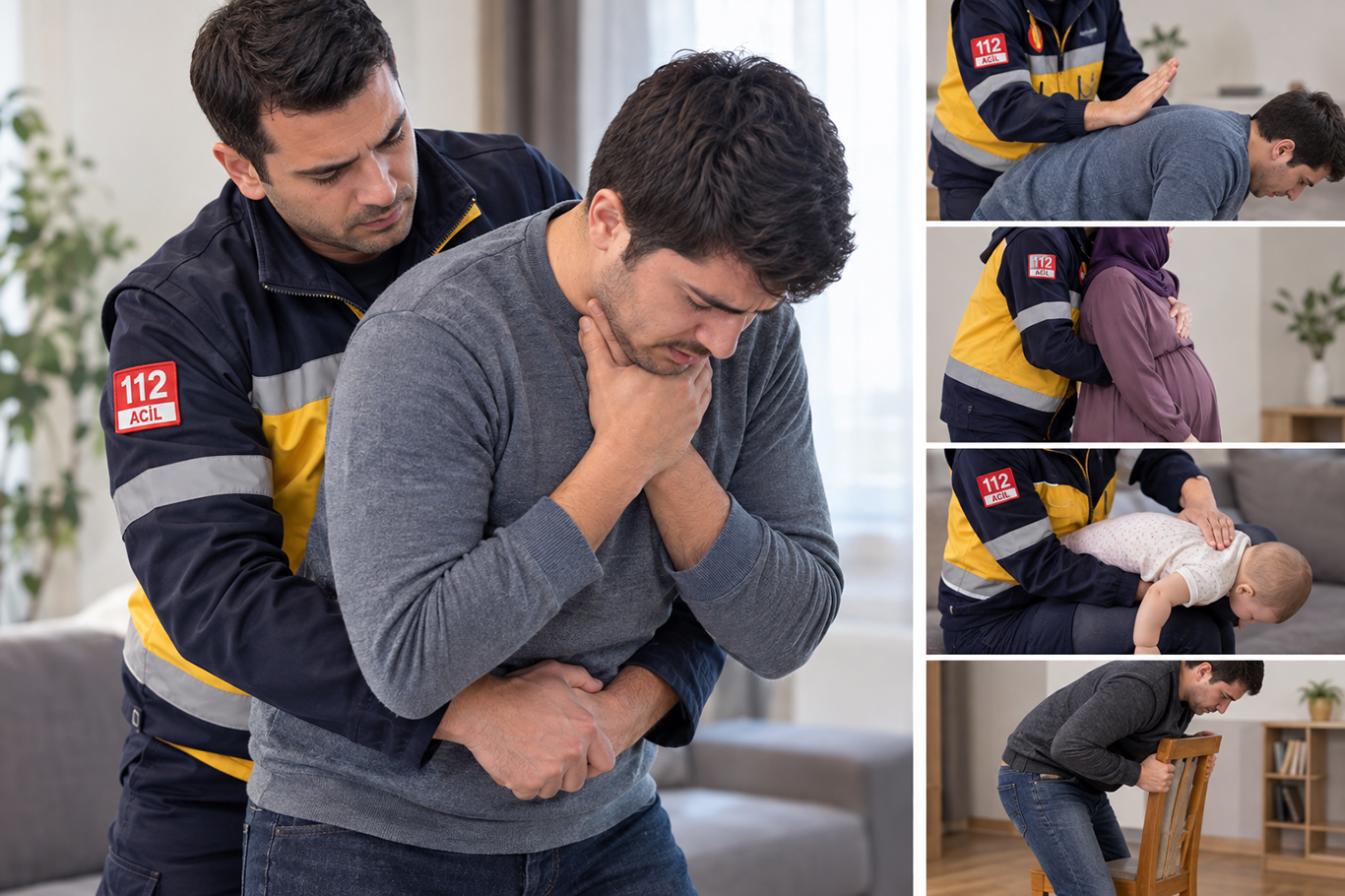 Heimlich manevrası hayat kurtarıyor