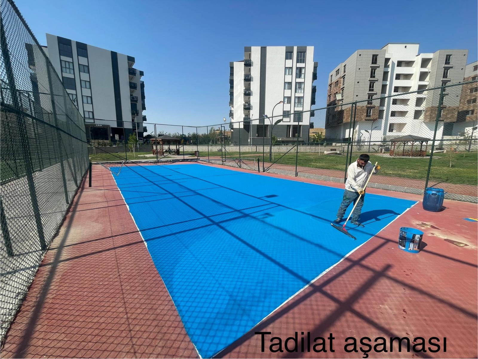 Mahalle spor alanları yenileniyor