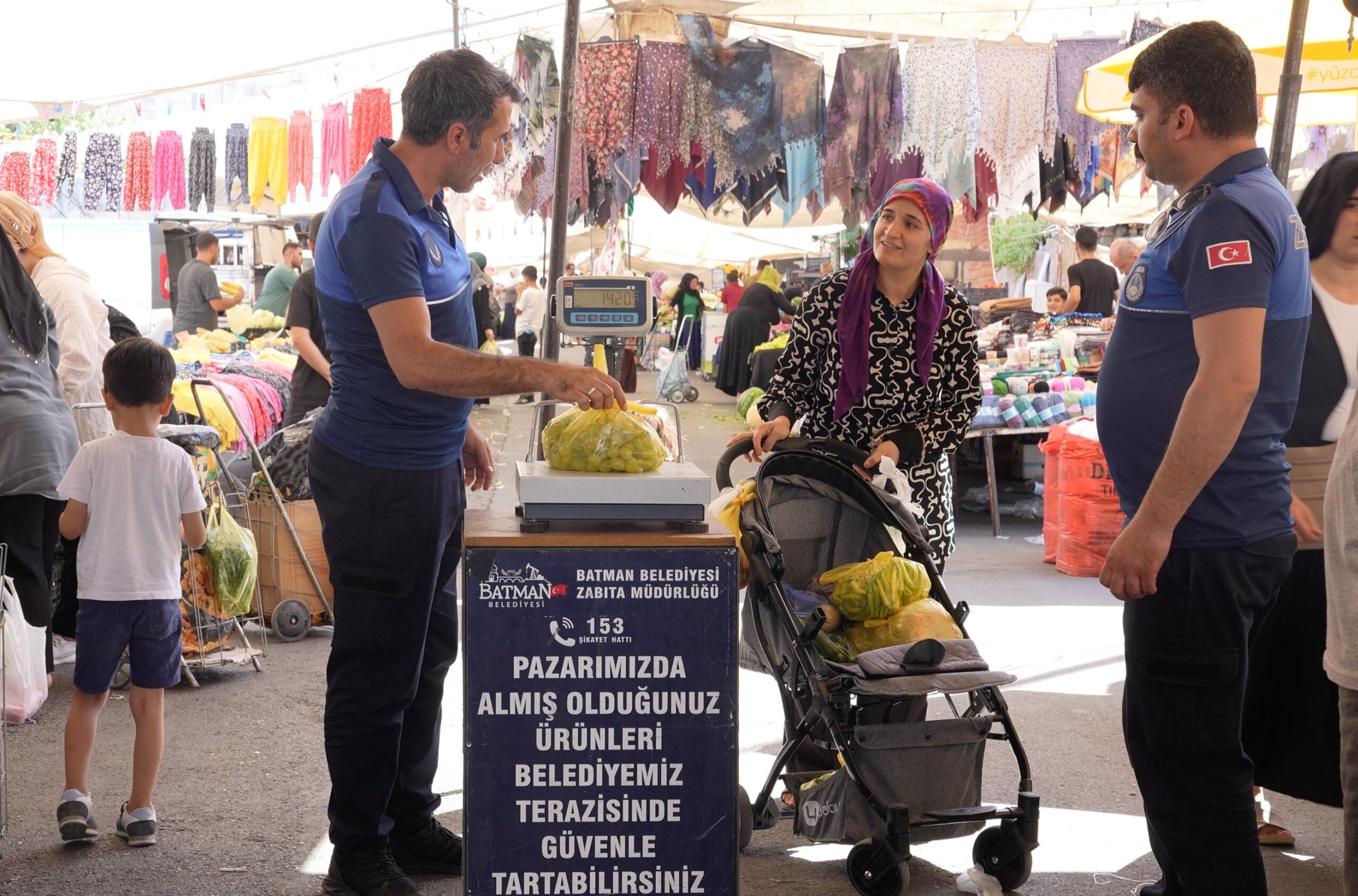 Pazarlarda terazi denetimi
