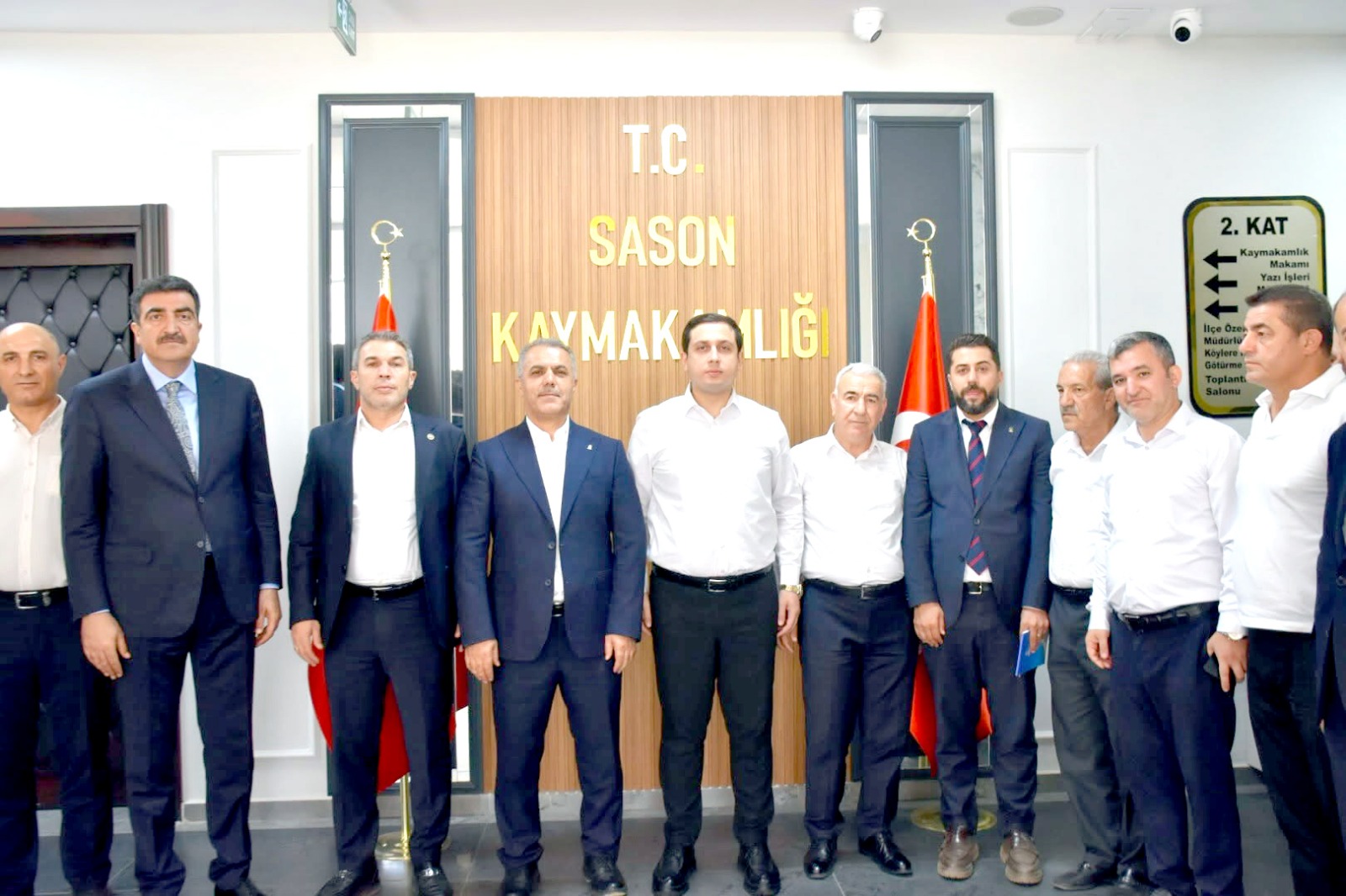 AK Parti heyetinden Kaymakam Başar’a ziyaret