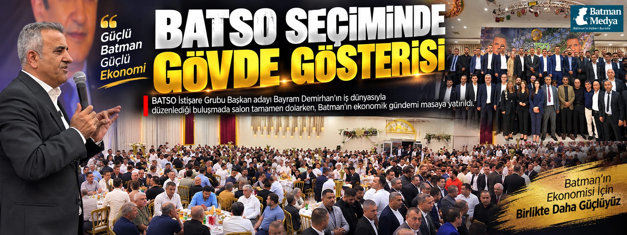 BATSO seçiminde gövde gösterisi