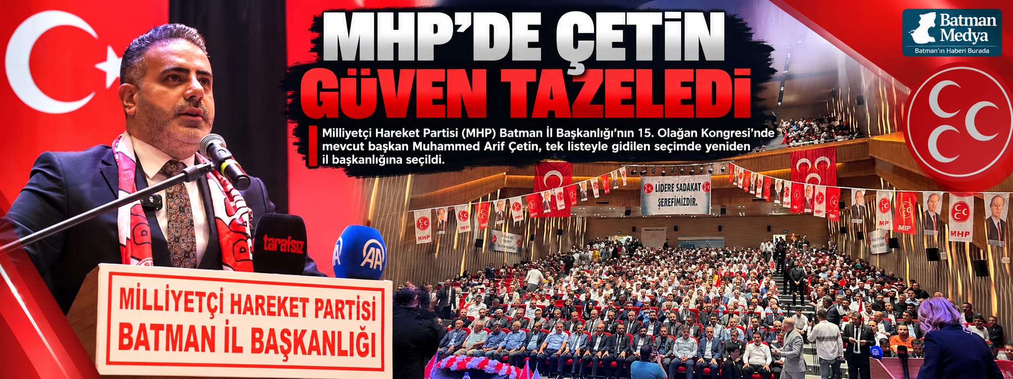 MHP’DE ÇETİN GÜVEN TAZELEDİ