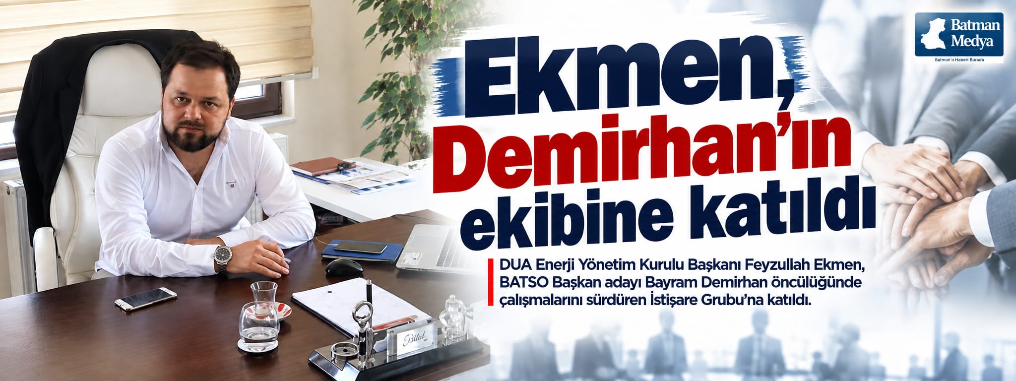 Ekmen, Demirhan’ın ekibine katıldı