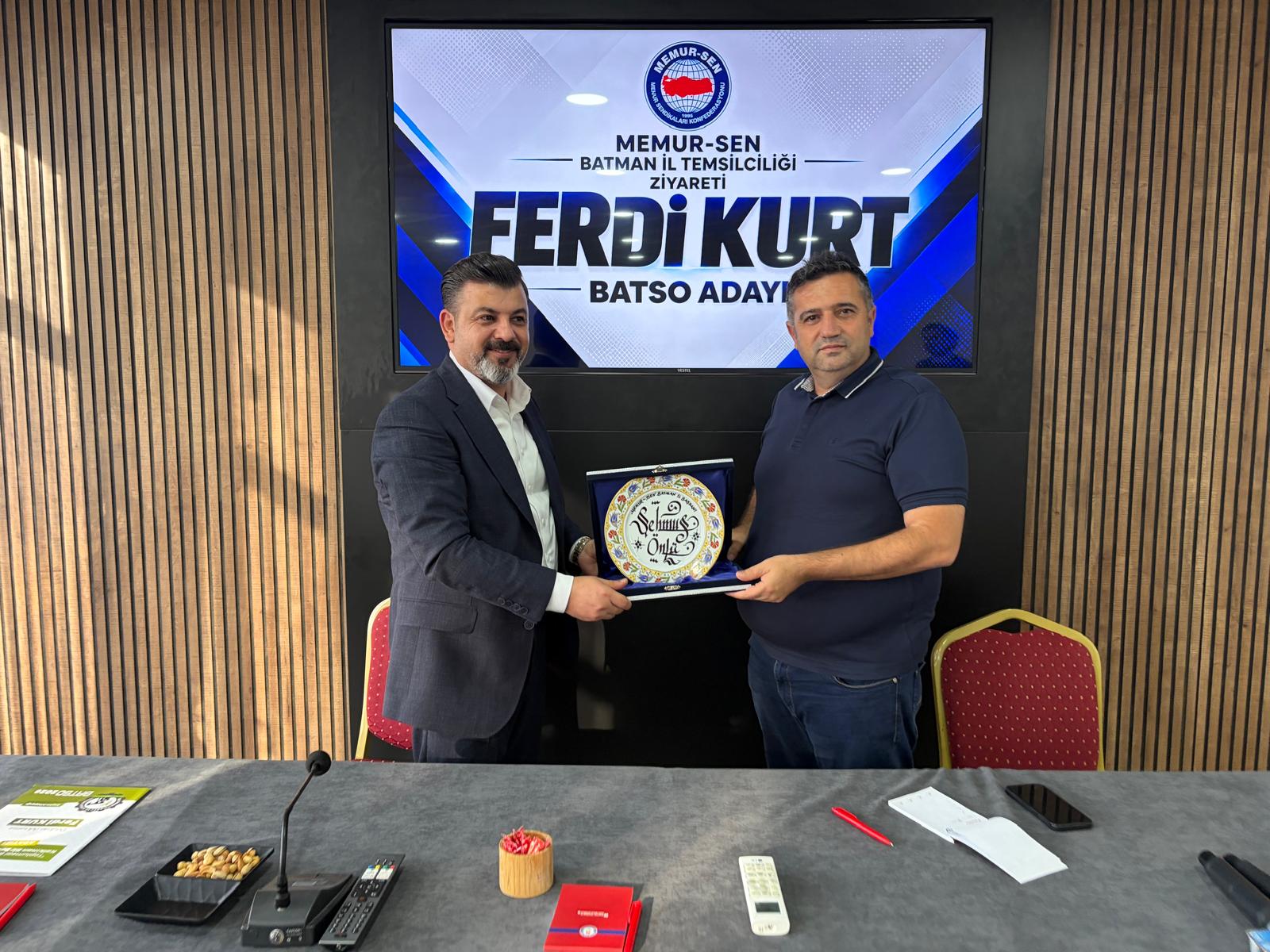 Kurt’tan Memur-Sen’e ziyaret