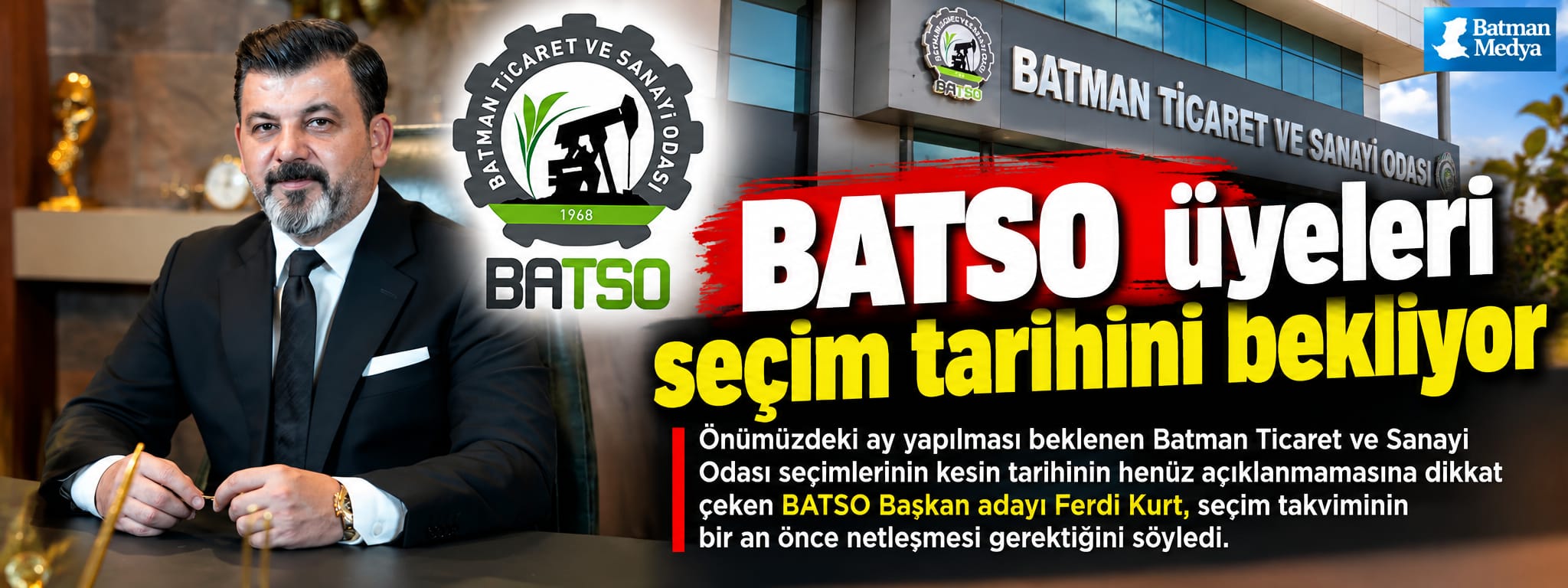 “BATSO üyeleri seçim tarihini bekliyor”