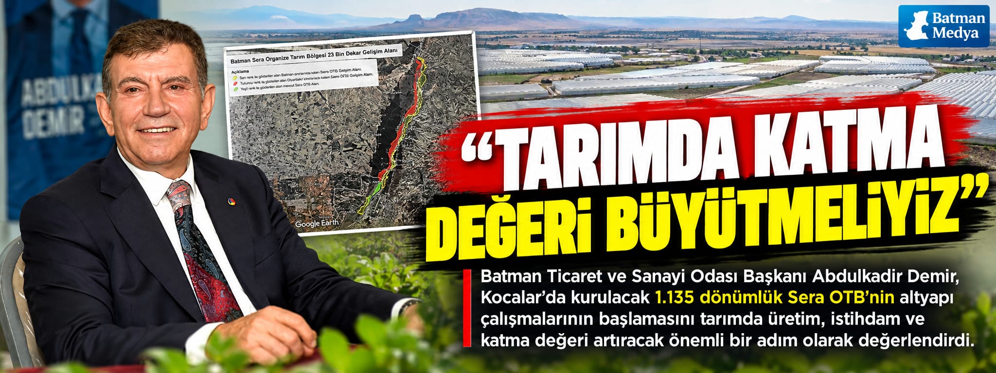 “Tarımda katma değeri büyütmeliyiz”