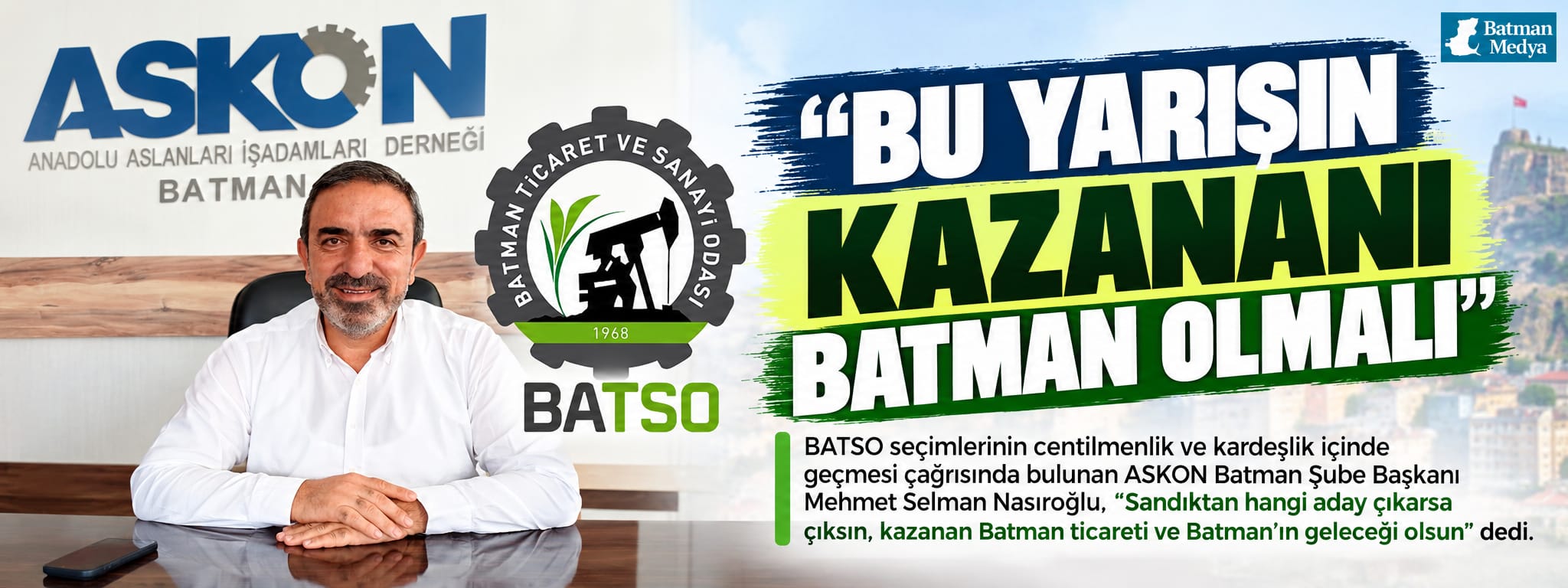 “Bu yarışın kazananı Batman olmalı”