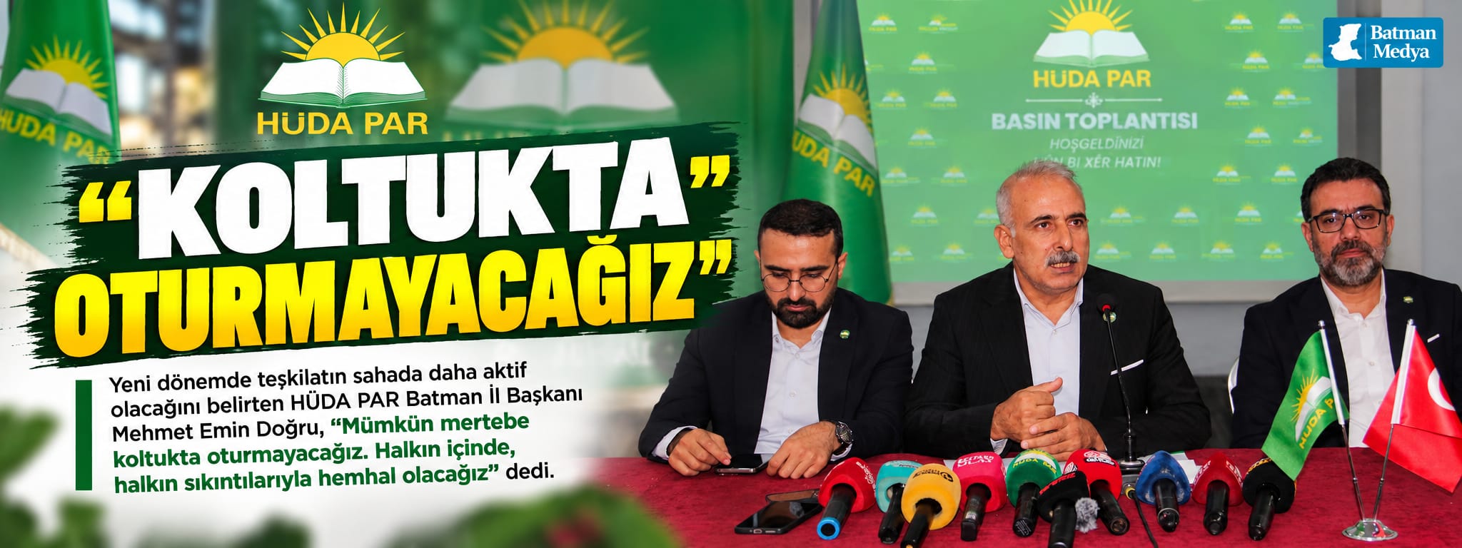 “KOLTUKTA OTURMAYACAĞIZ”