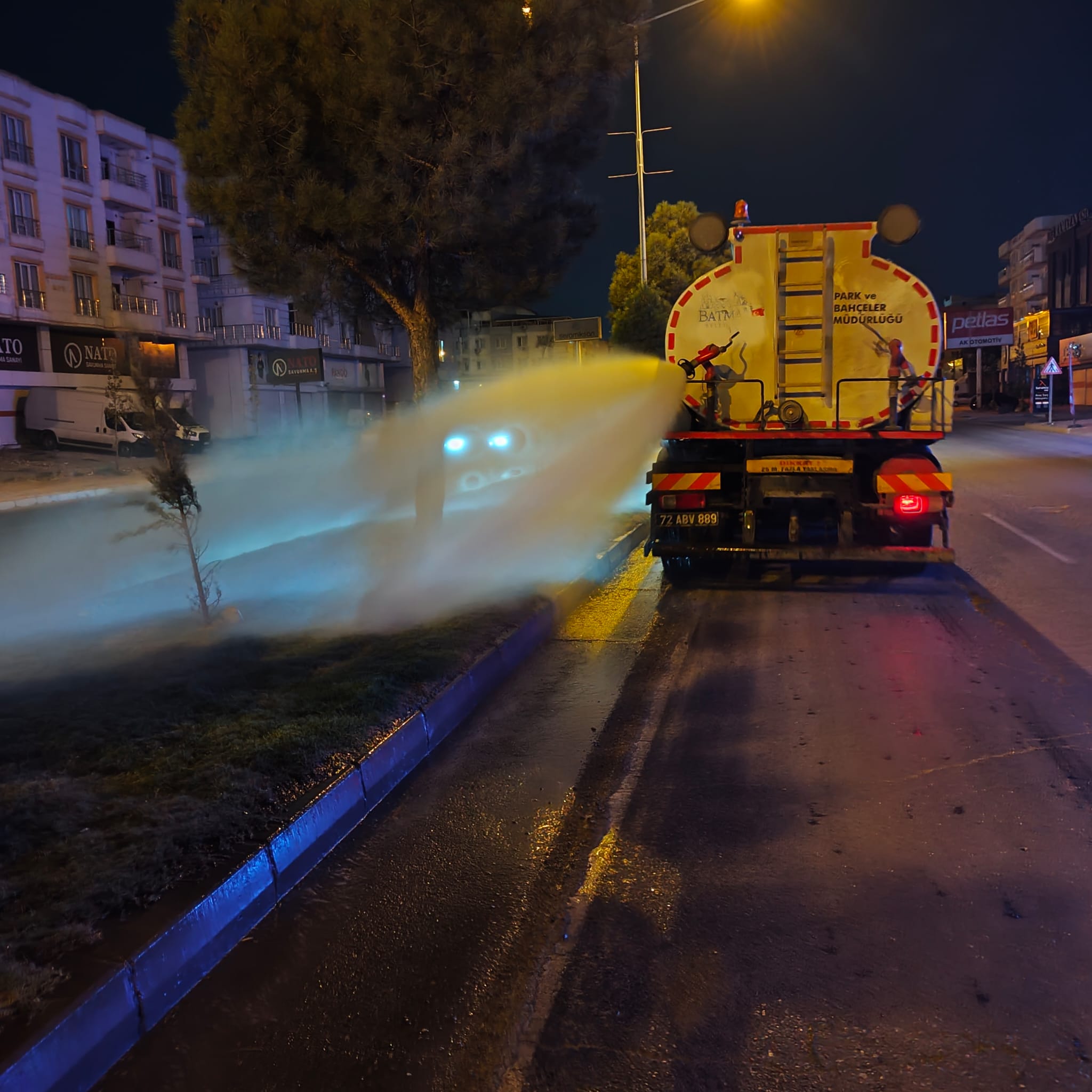 Yeşili korumak için 150 kişilik ekip