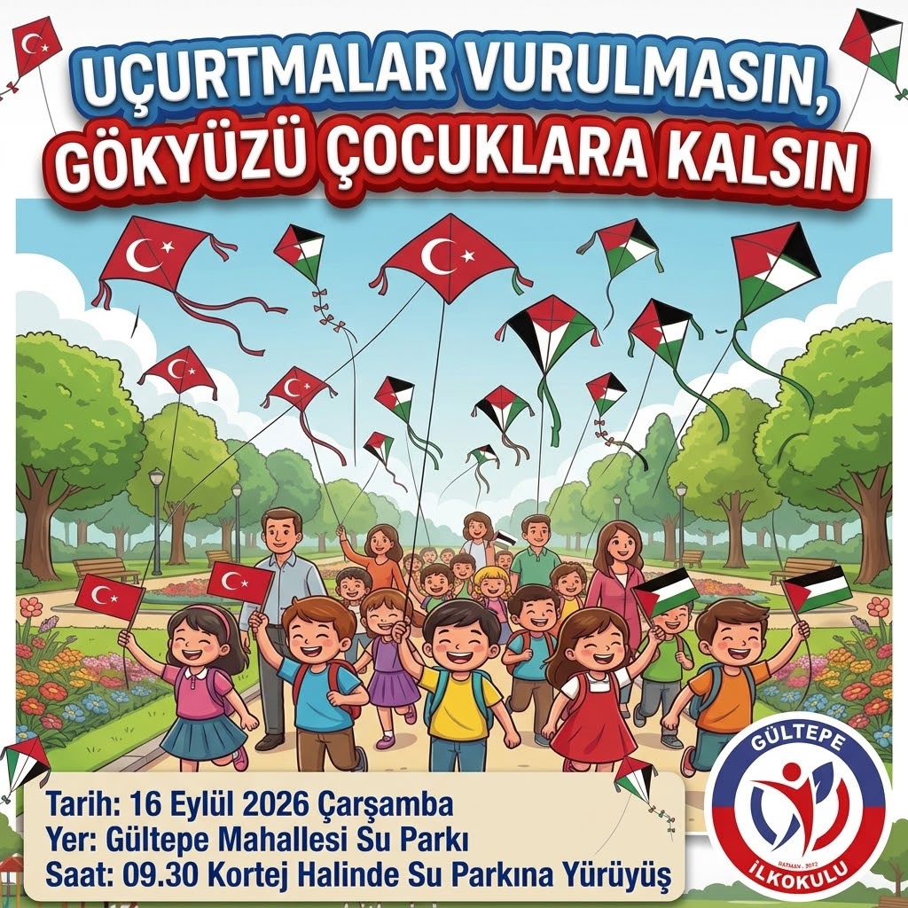 Gazze için uçurtmalar gökyüzüne bırakılacak