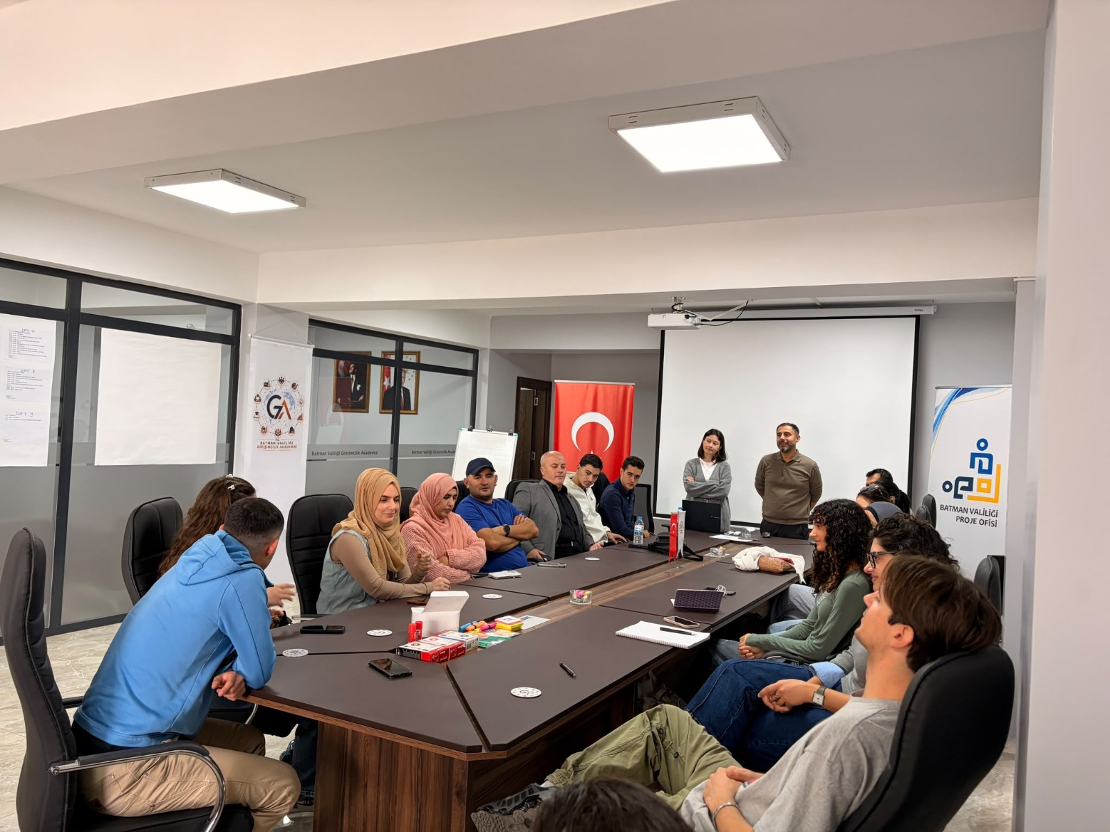 7 Ülkeden gençler çevre için buluştu