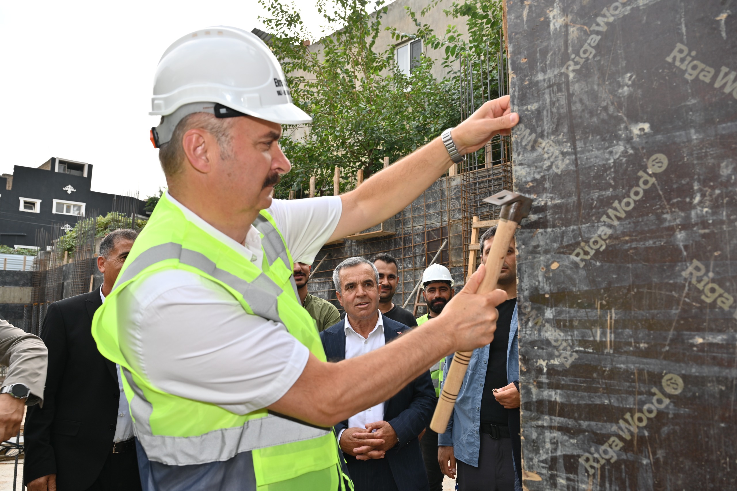 Aile Destek Merkezi için ilk çivi çakıldı