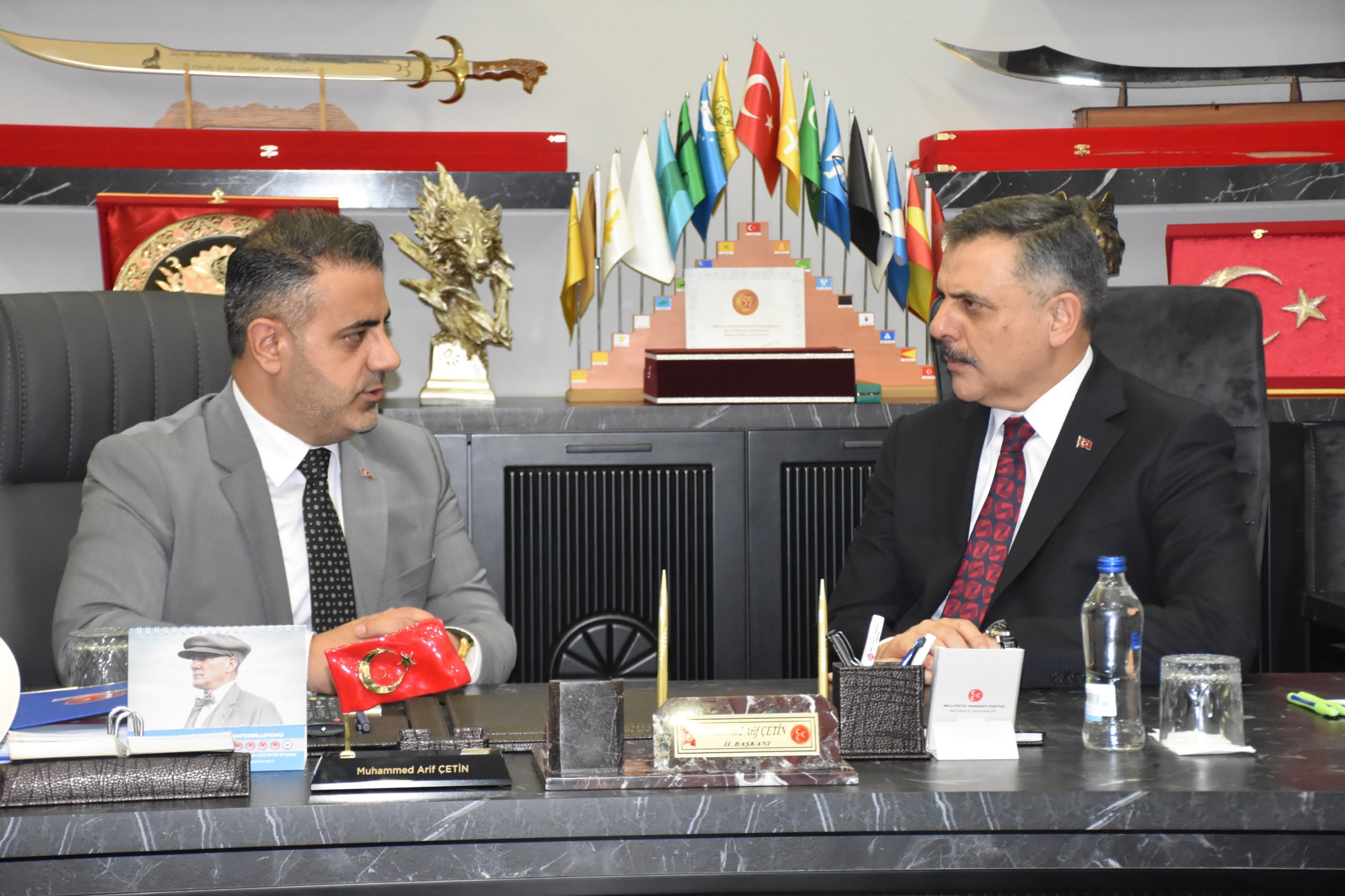 Bakan Çiftçi’den MHP’ye ziyaret