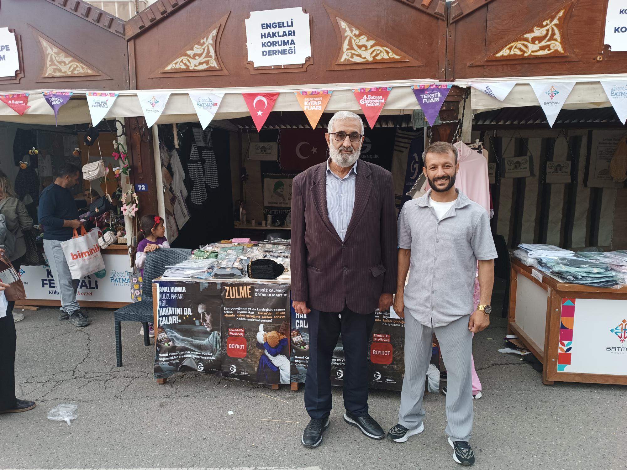 Fuarın en anlamlı standı