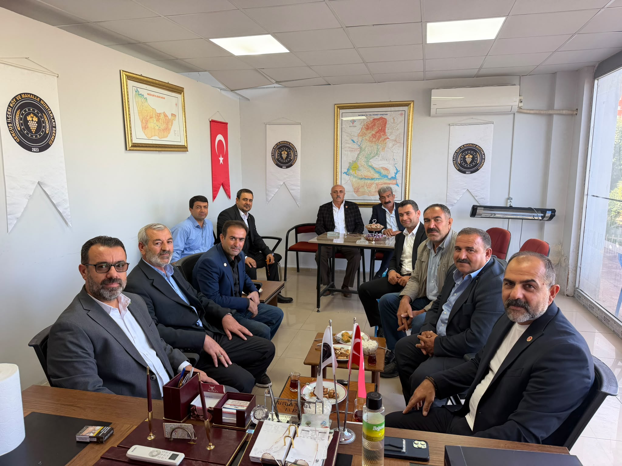 HÜDA PAR’dan muhtarlara ziyaret