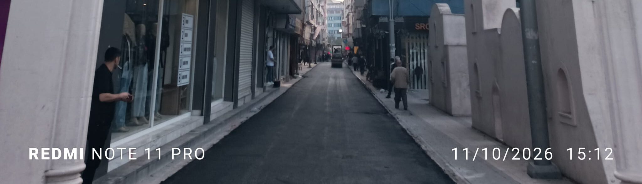 Hasankeyf sokağı asfaltlandı