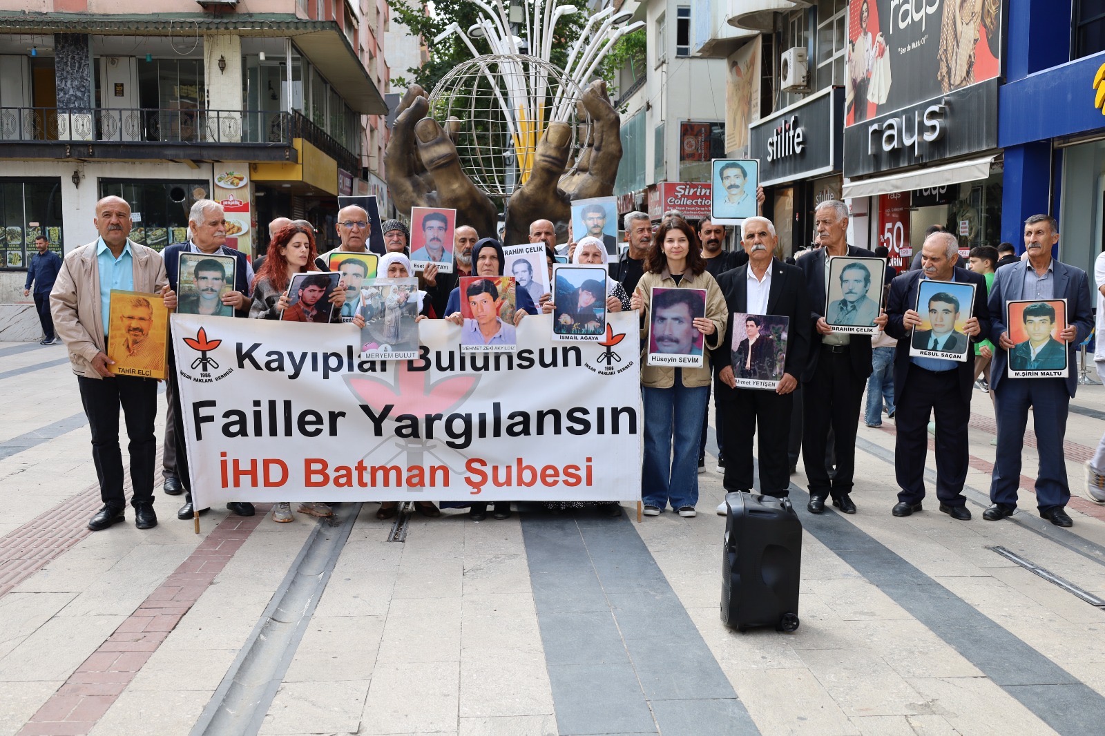 Kayıplar için adalet çağrısı