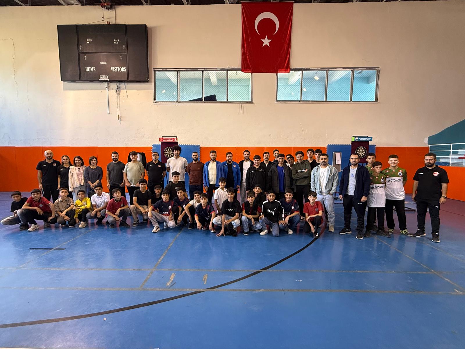 Kozluk’ta dart heyecanı