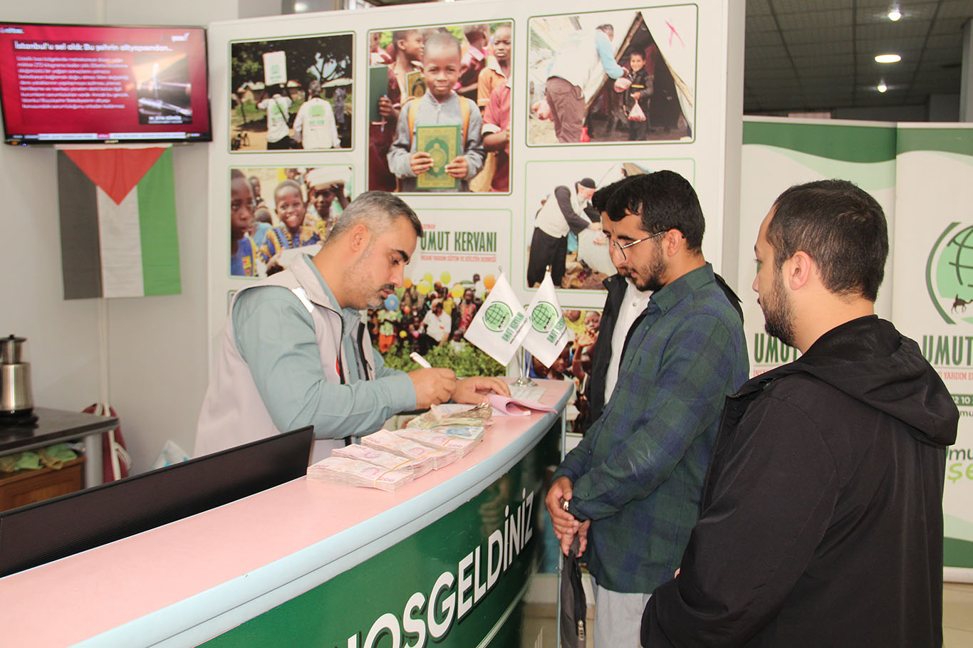 Öğrencilerden Gazze’ye anlamlı destek