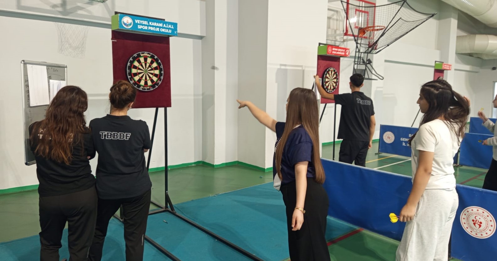 Raman Anadolu Lisesi dartta zirveye çıktı