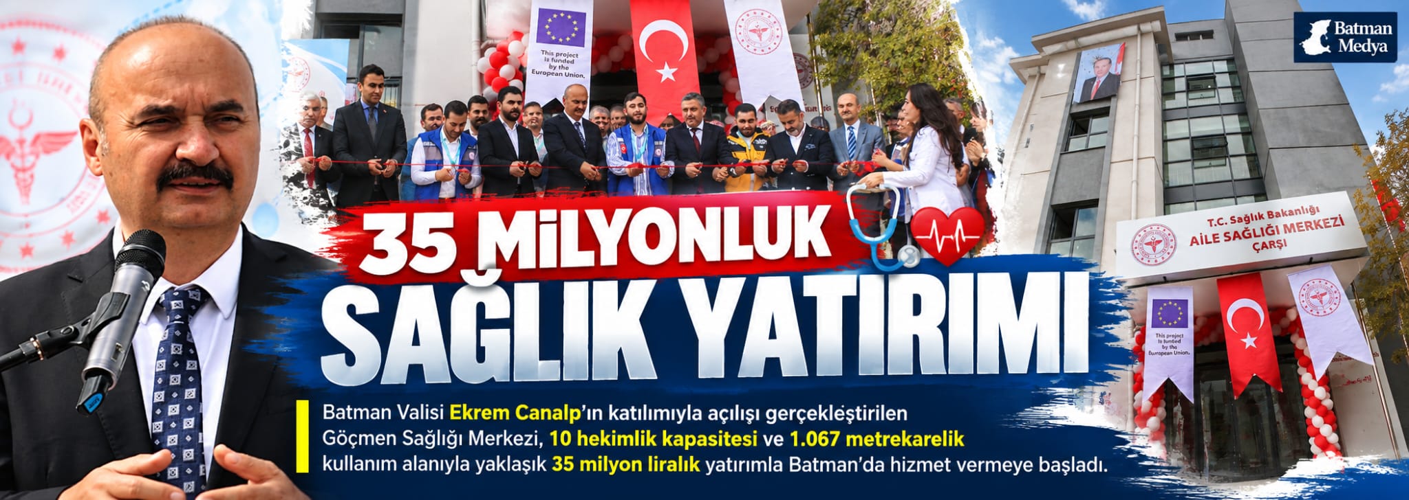 35 MİLYONLUK SAĞLIK YATIRIMI