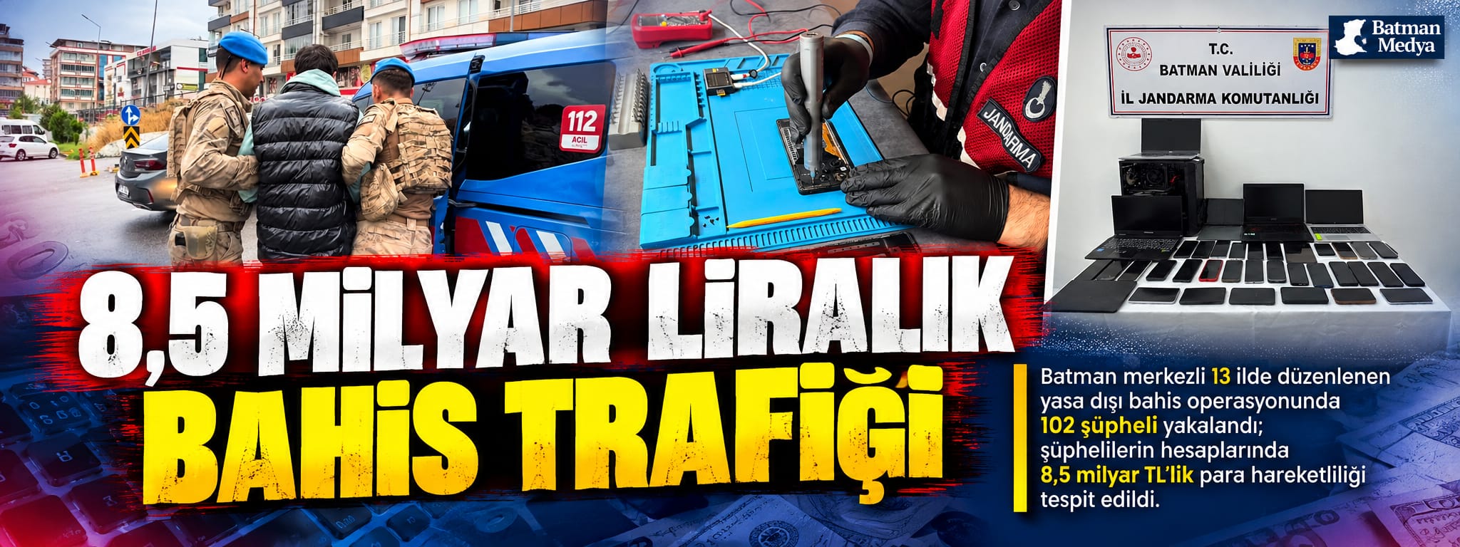 8,5 Milyar liralık bahis trafiği
