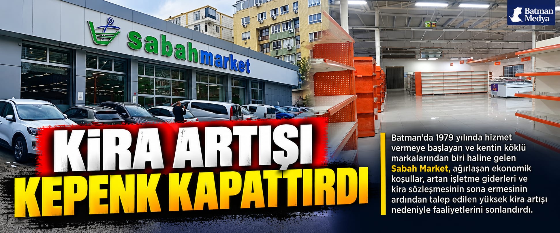 KİRA ARTIŞI KEPENK KAPATTIRDI