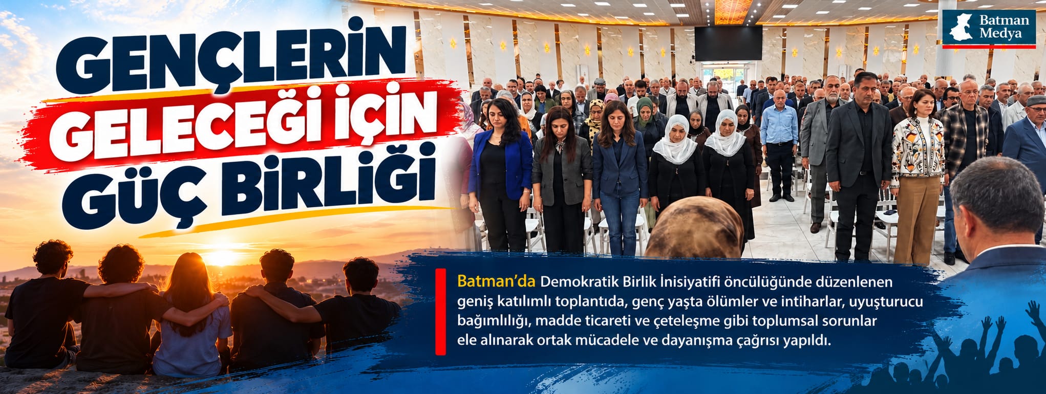 Gençlerin geleceği için güç birliği