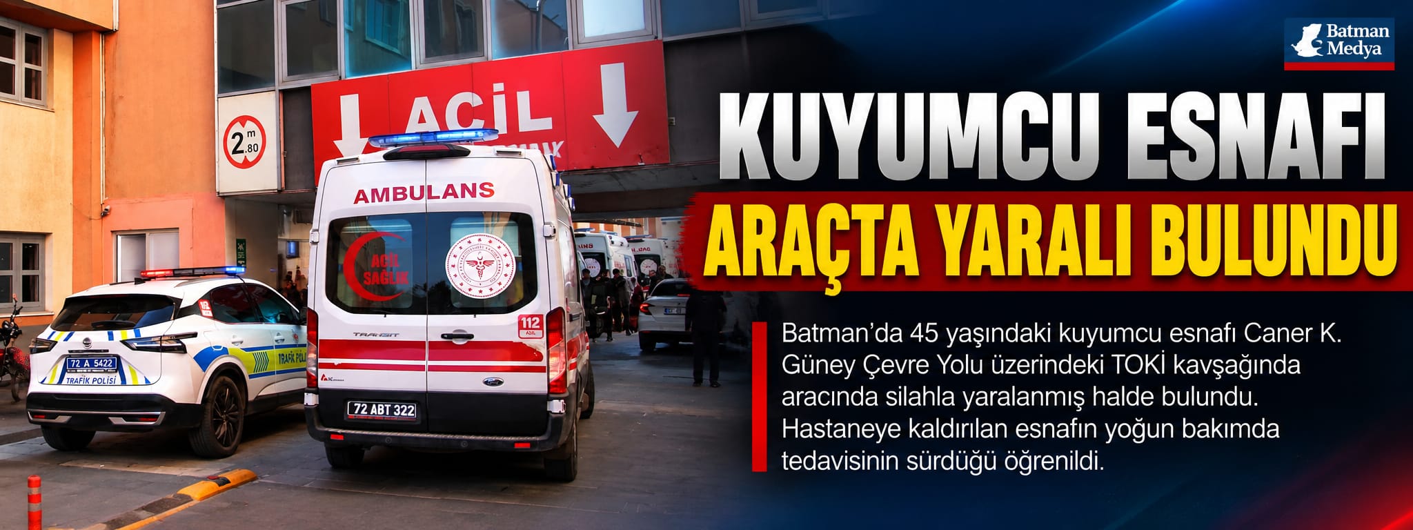 Kuyumcu esnafı araçta yaralı bulundu