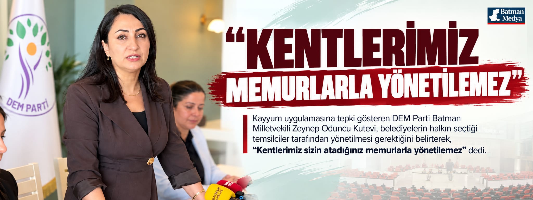 “Kentlerimiz memurlarla yönetilemez”