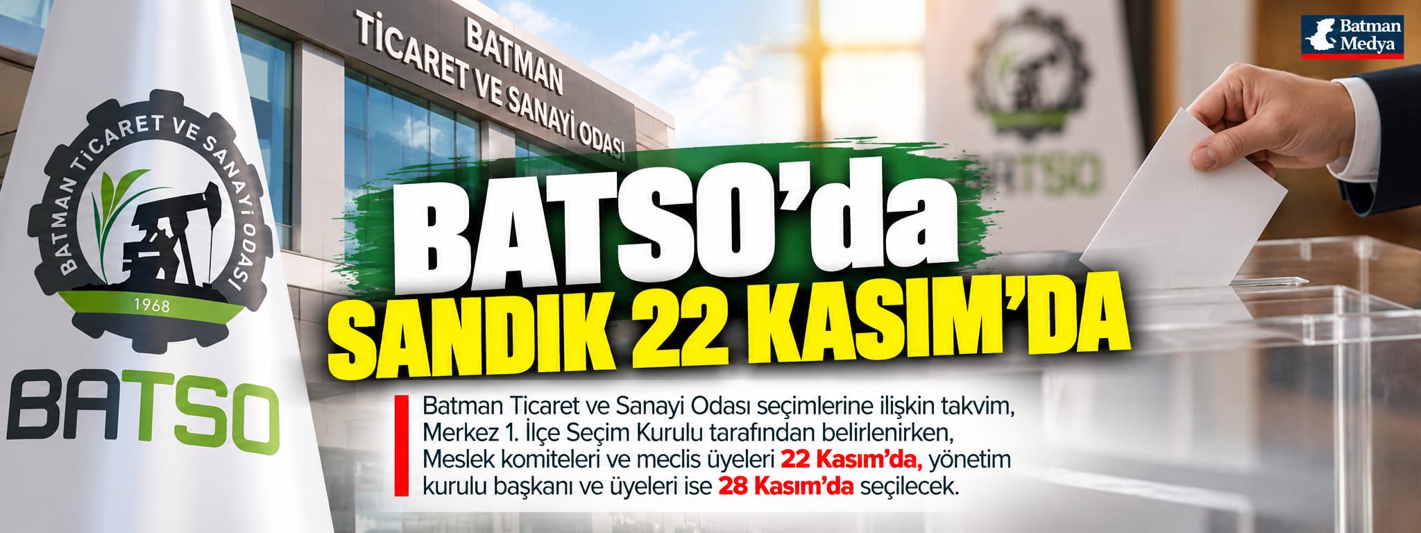 BATSO’da sandık 22 Kasım’da
