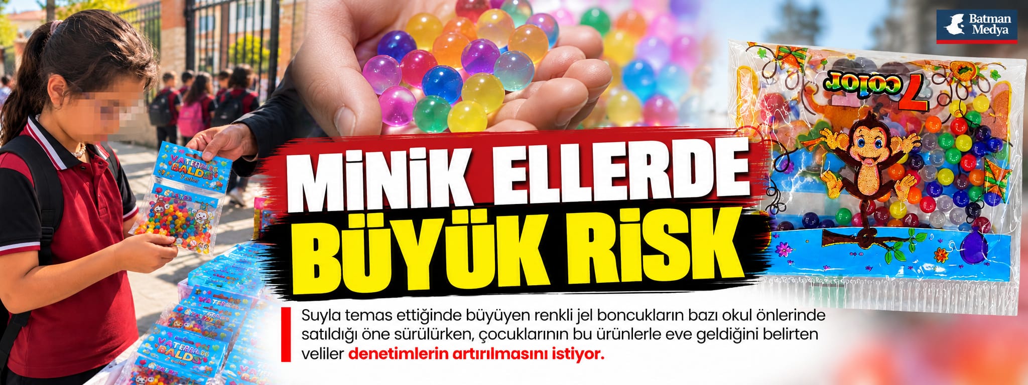 MİNİK ELLERDE BÜYÜK RİSK